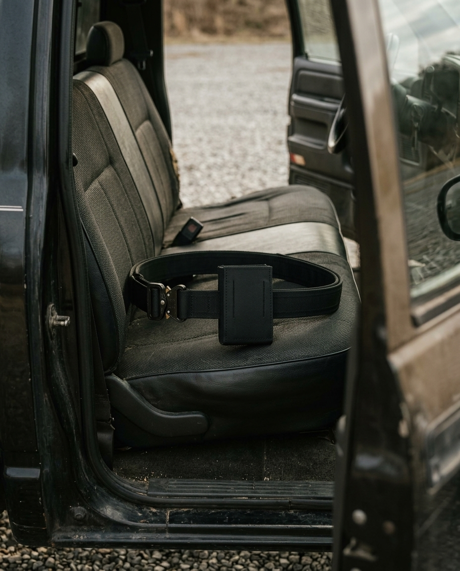 Low-Profile Rifle Magazine Pouch: Vehicle