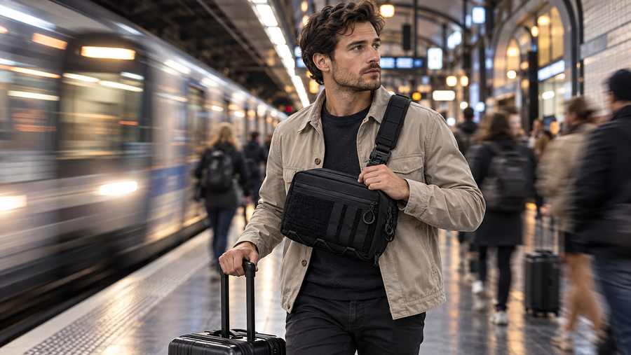 How to Avoid Pickpockets When You Travel: The Anti-Theft Crossbody Setup