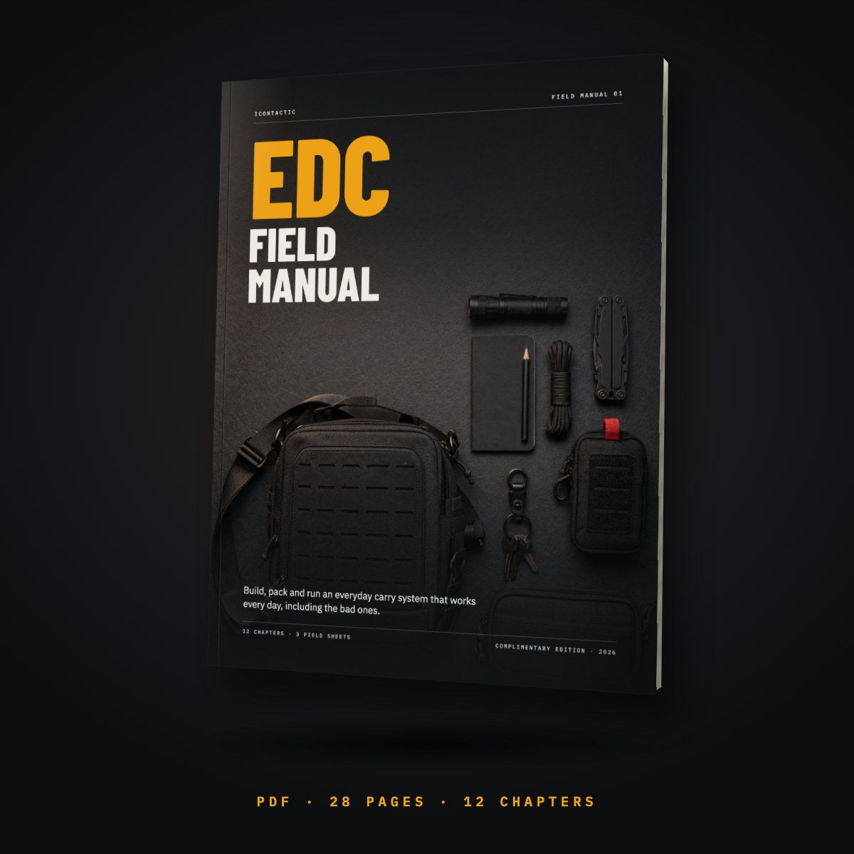 EDC Field Manual eBook by ICONTACTIC, cover