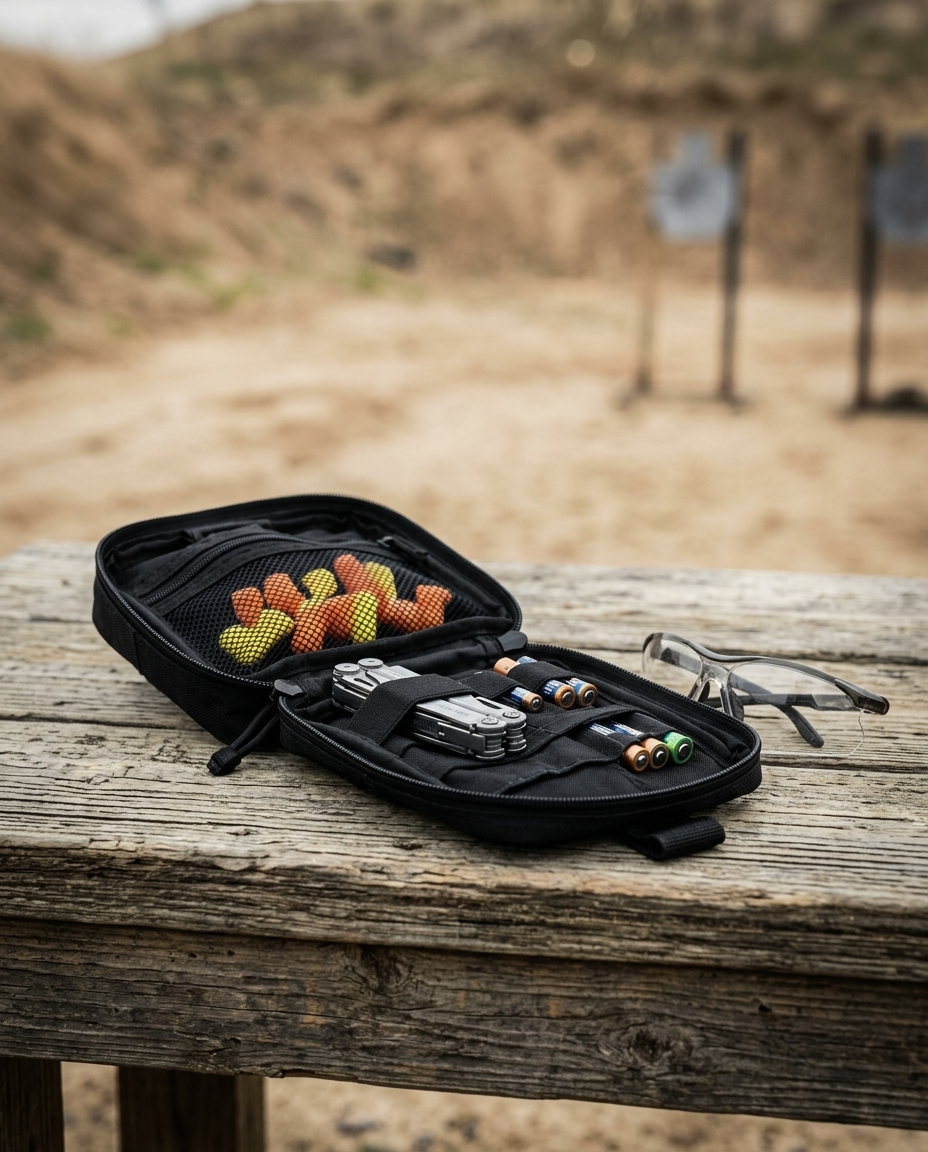 Compact Zip Organizer: Range day