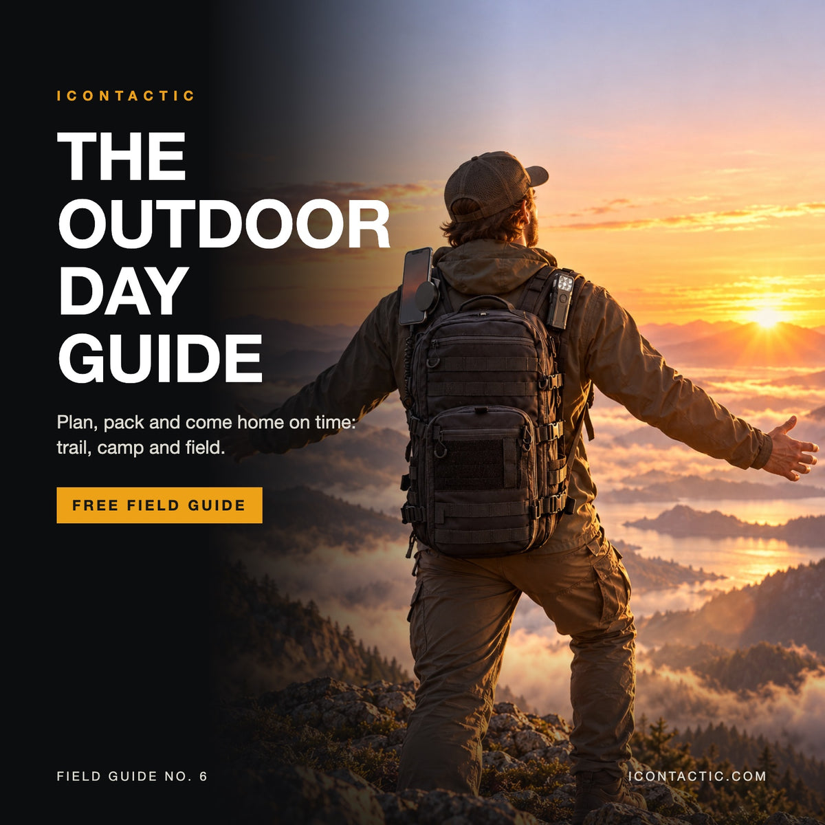 The Outdoor Day Guide free eBook cover by ICONTACTIC