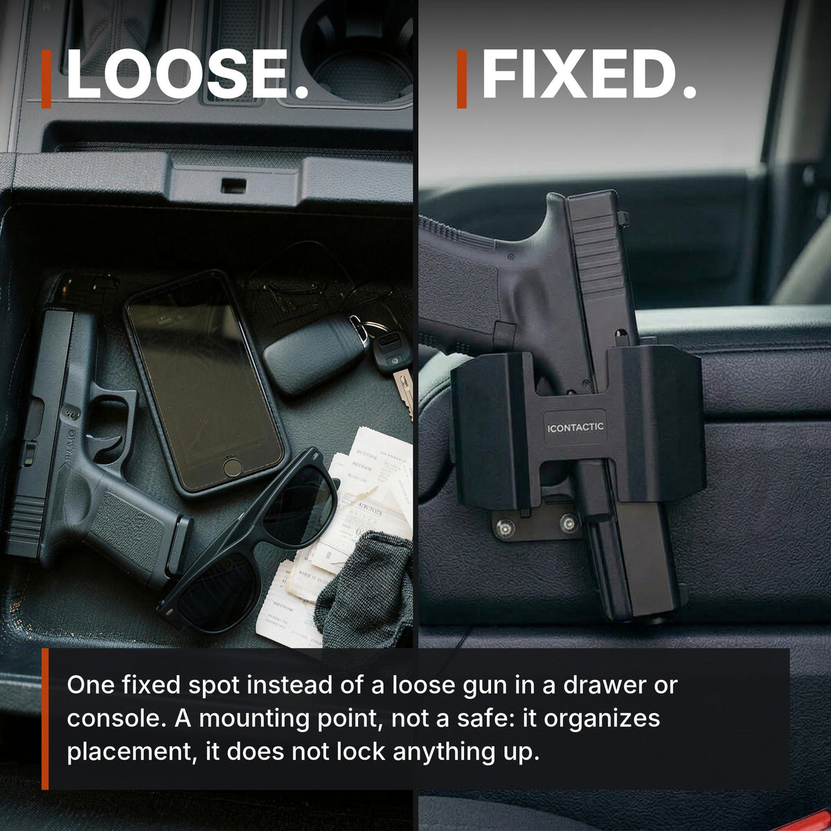 Loose. Fixed.