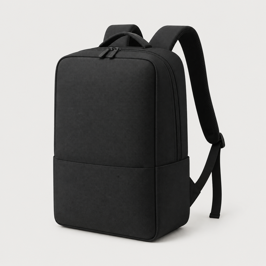 ICONTACTIC 14L Modular Backpack, concept render pending supplier verification, front three-quarter view on light grey