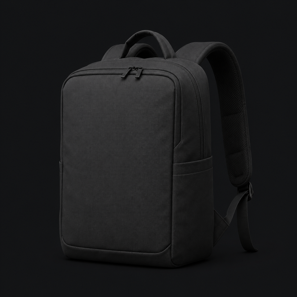 ICONTACTIC 14L Modular Backpack, concept render pending supplier verification, front three-quarter view on graphite