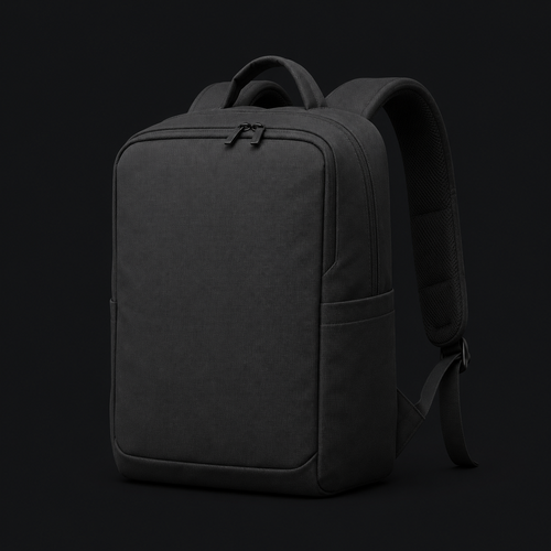 ICONTACTIC 14L Modular Backpack, concept render pending supplier verification, front three-quarter view on graphite