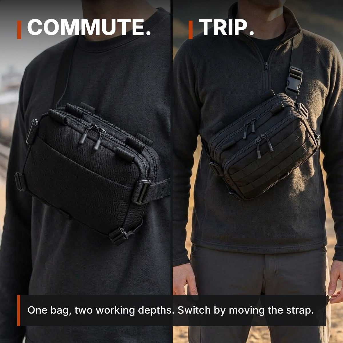 Commute. Trip.