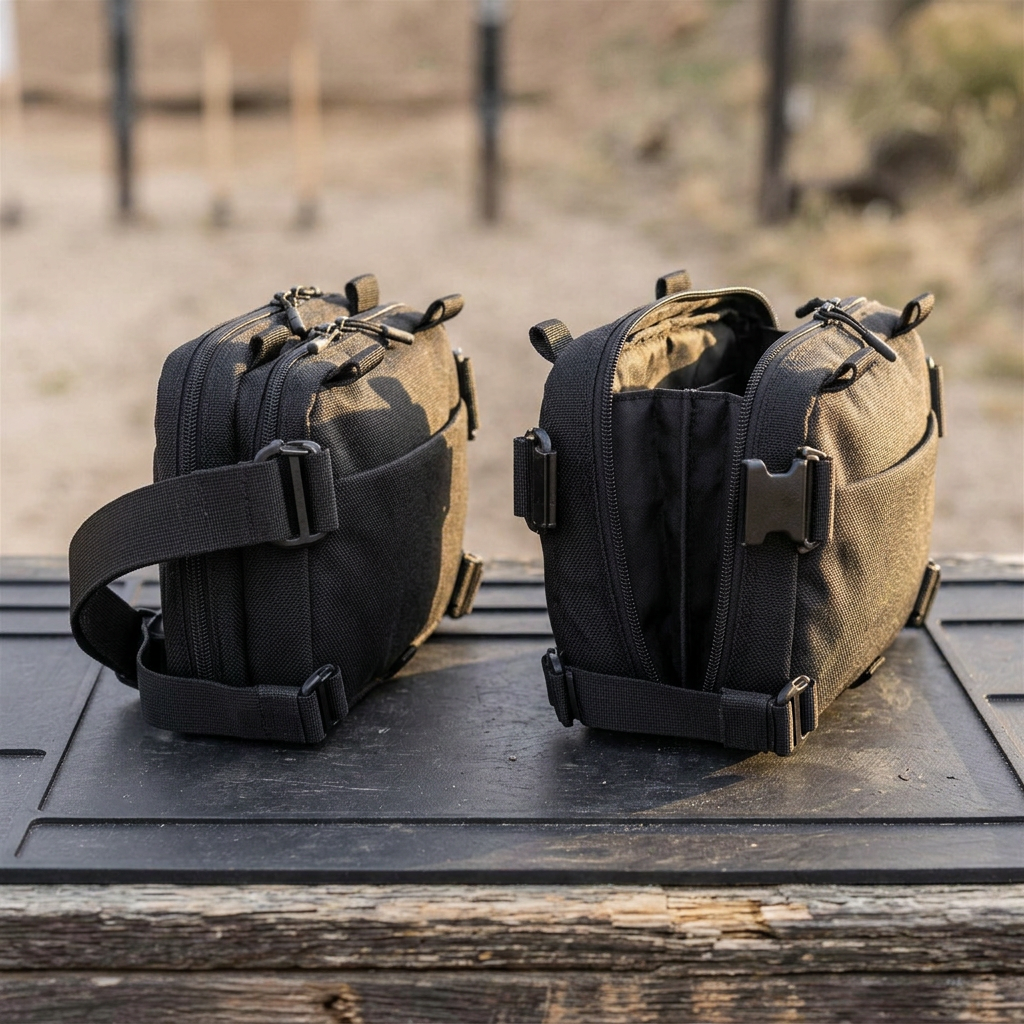 Same bag, two working depths.
