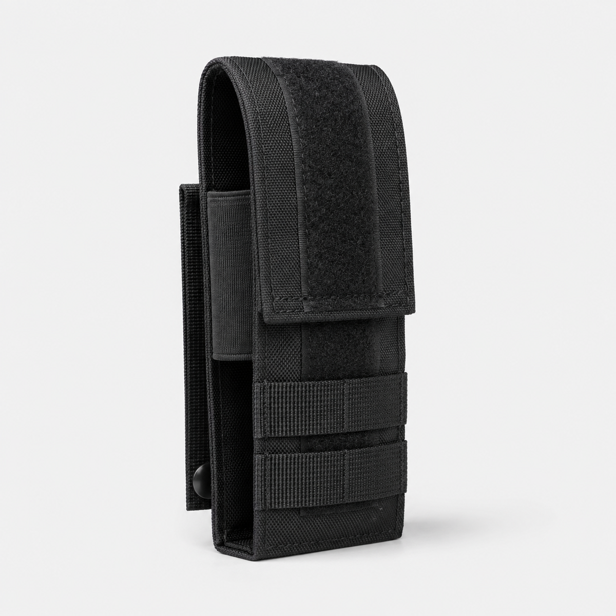 ICONTACTIC Single Magazine Pouch, concept render pending supplier verification, empty pouch, front view on light grey