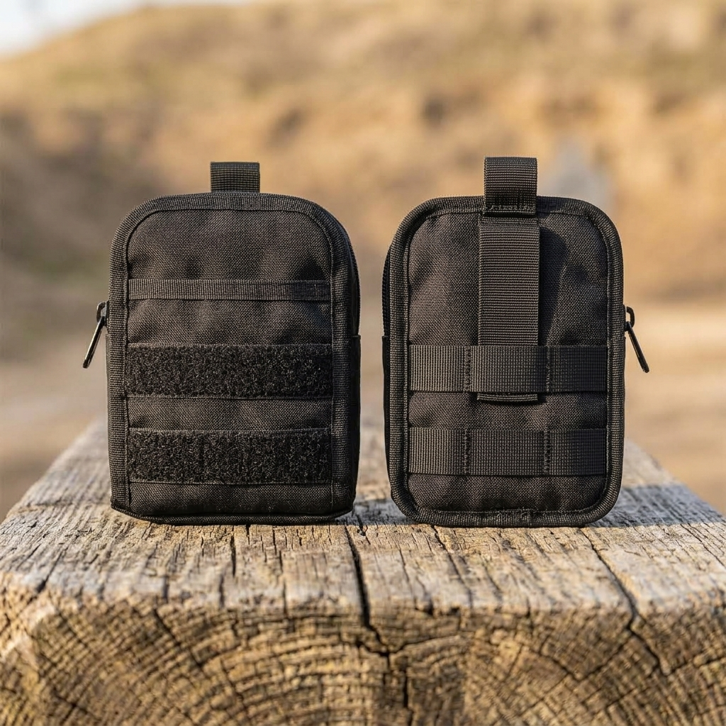 Modular webbing on both faces.
