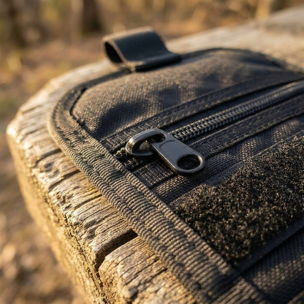 Slim case, smooth zipper.