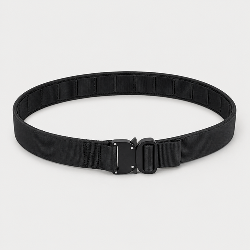 ICONTACTIC 1.75" Outer Equipment Belt, concept render pending supplier verification, belt only, front view on light grey