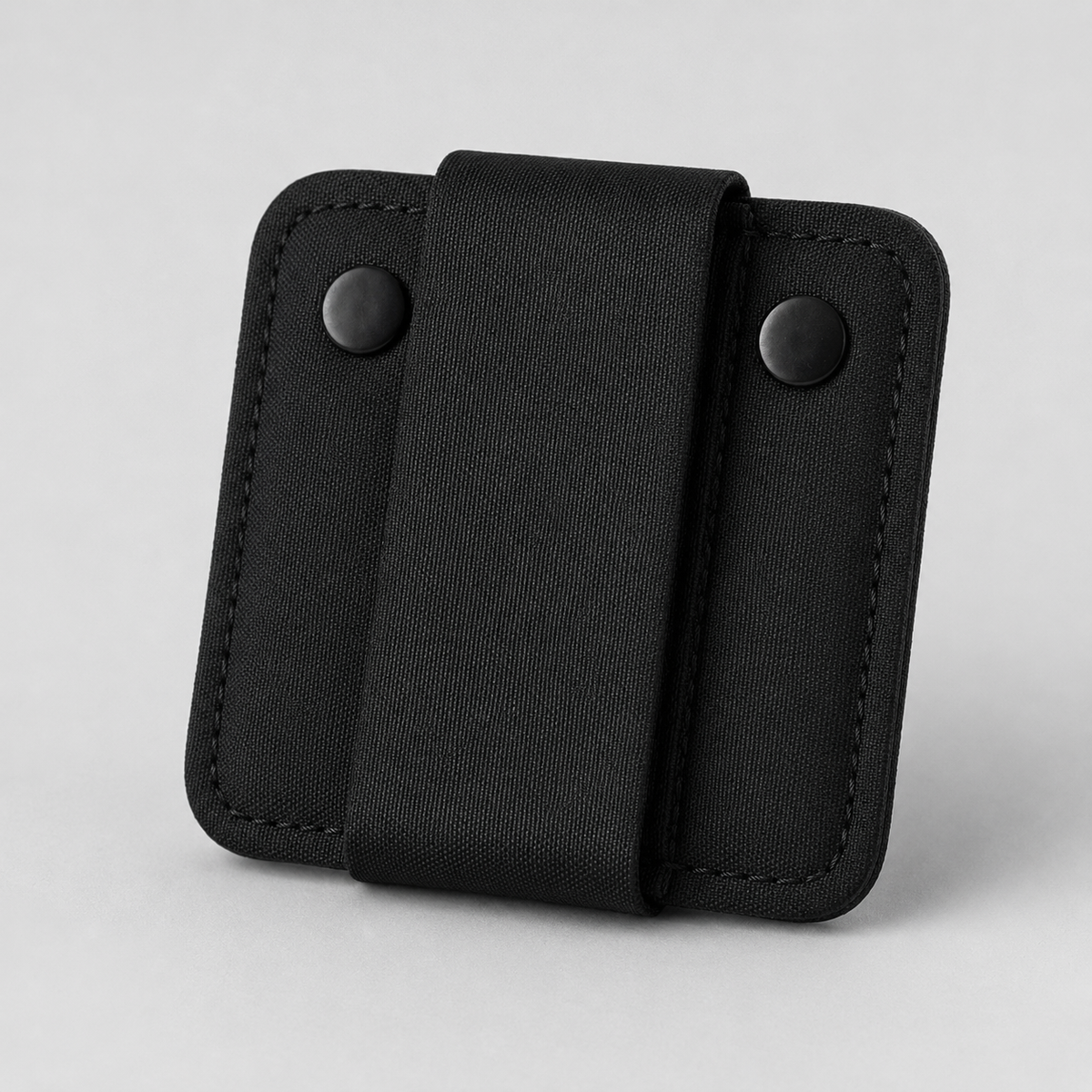 ICONTACTIC Magnetic Retention Catch, concept render pending supplier verification, empty catch, front three-quarter view on light grey
